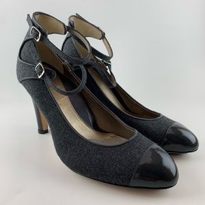 Dana Davis gray pumps, size 7